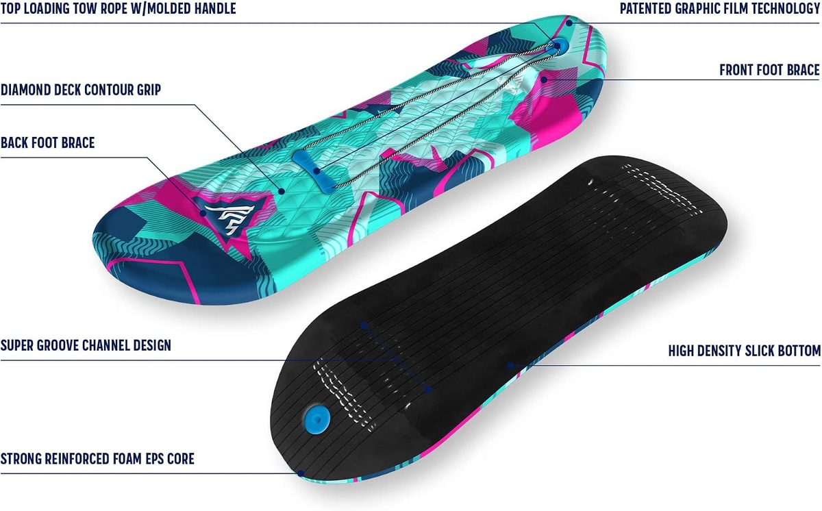 Artikfun Foam Snowboard Sled 2-Pack — view 5