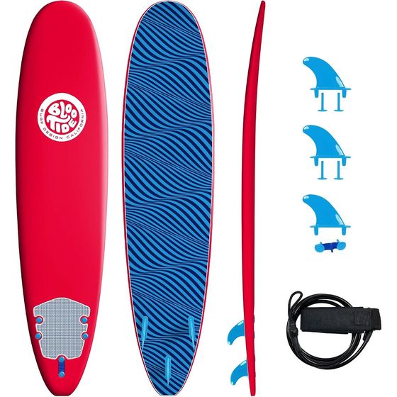 Bloo Tide 8ft Soft Top Surfboard