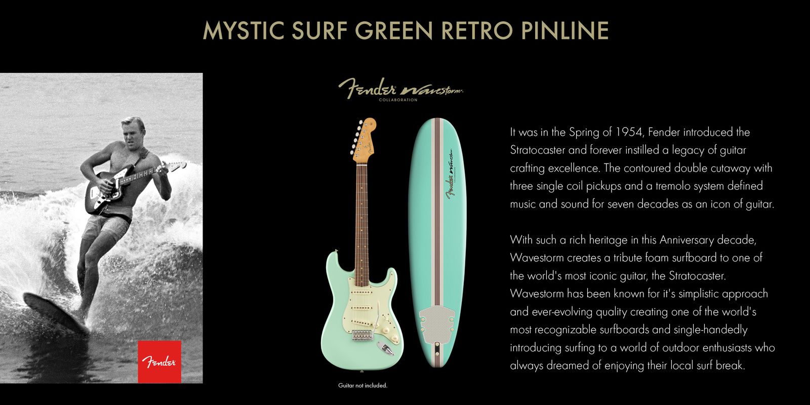 Fender x Wavestorm 8ft Surfboard in use
