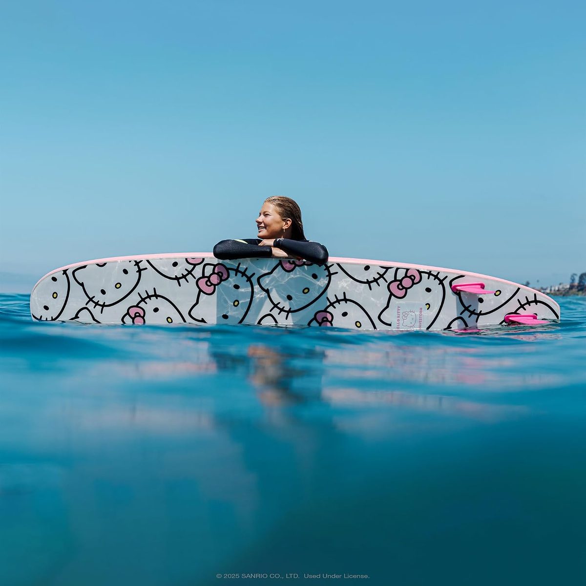 Hello Kitty 8ft Surfboard by Wavestorm — view 4