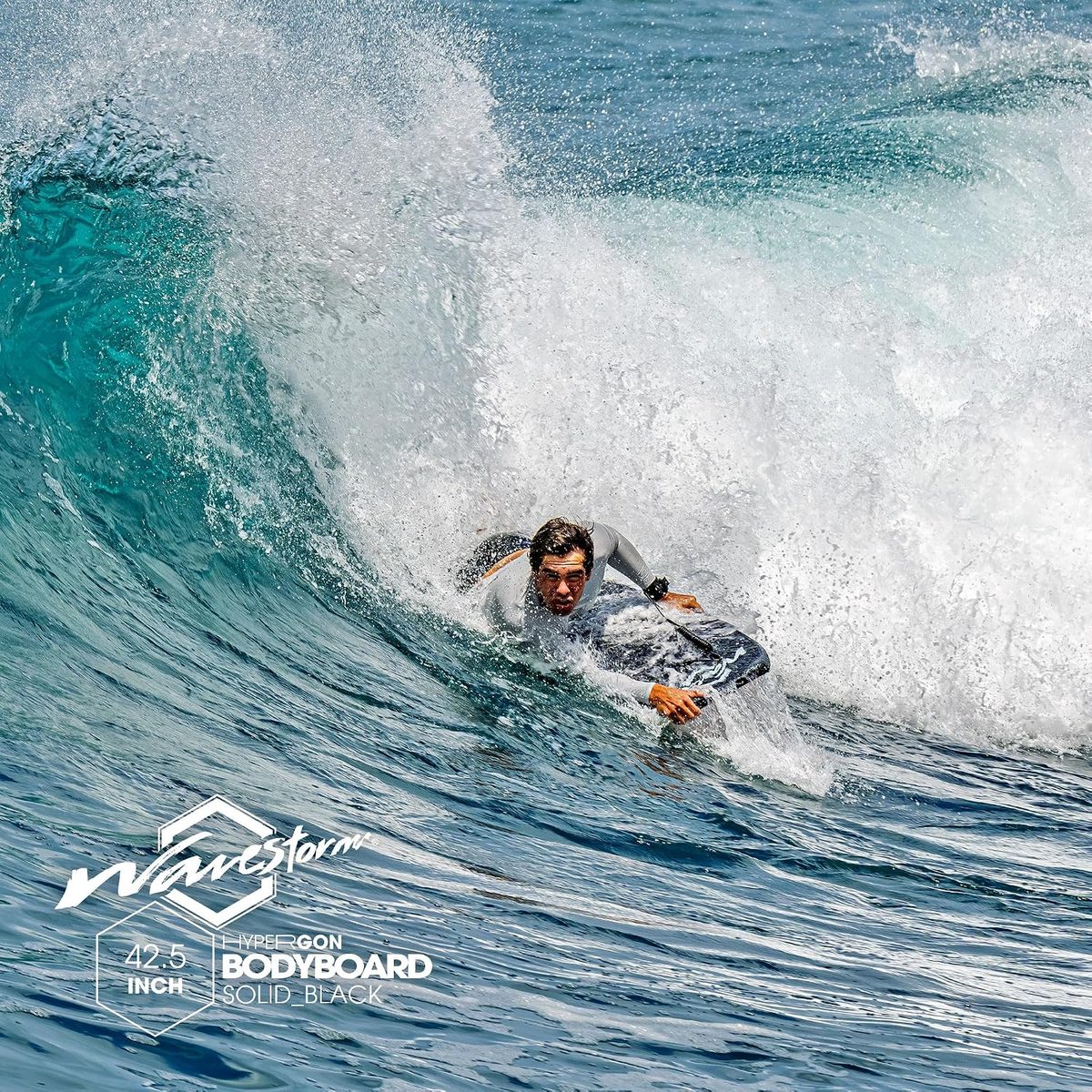 Hypergon 42.5in Performance Bodyboard — view 2