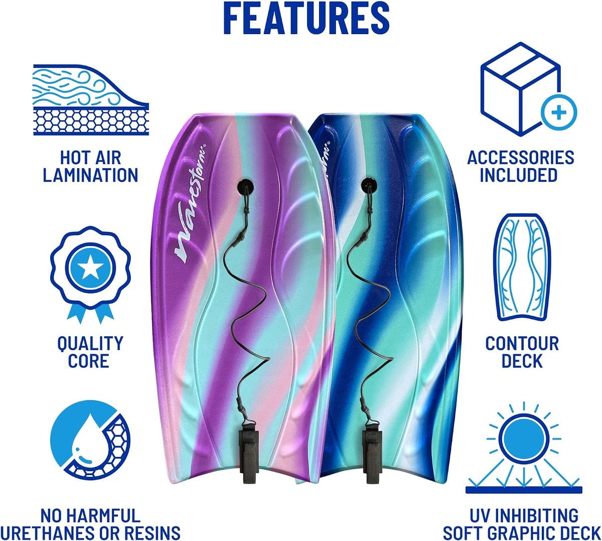 Wavestorm 40in Complete Bodyboard 2-Pack — view 5