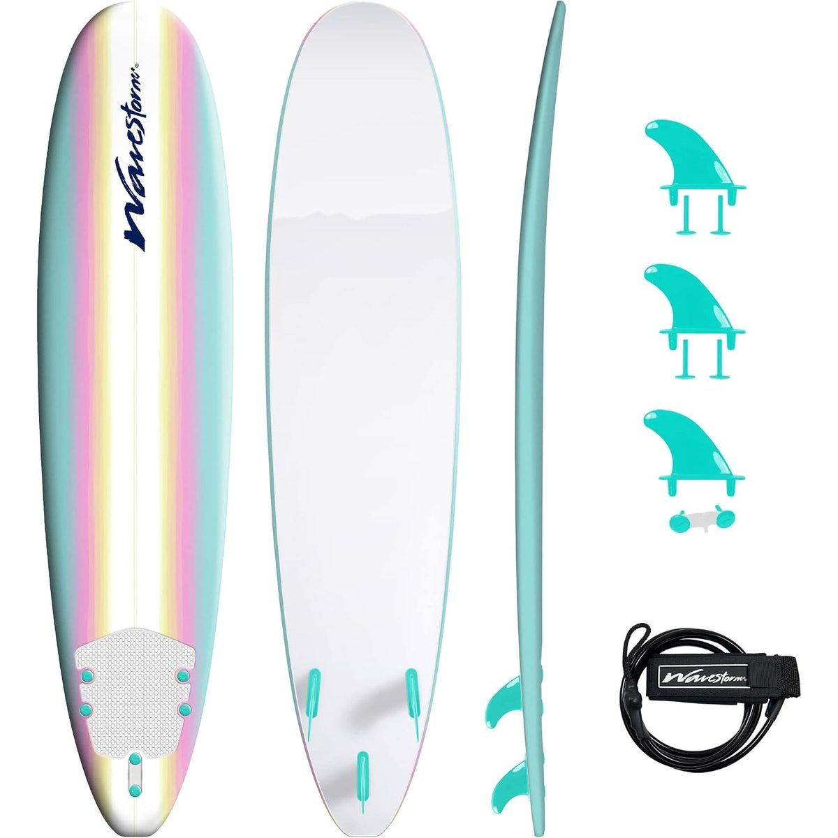 Wavestorm 8ft Classic Soft Top Surfboard