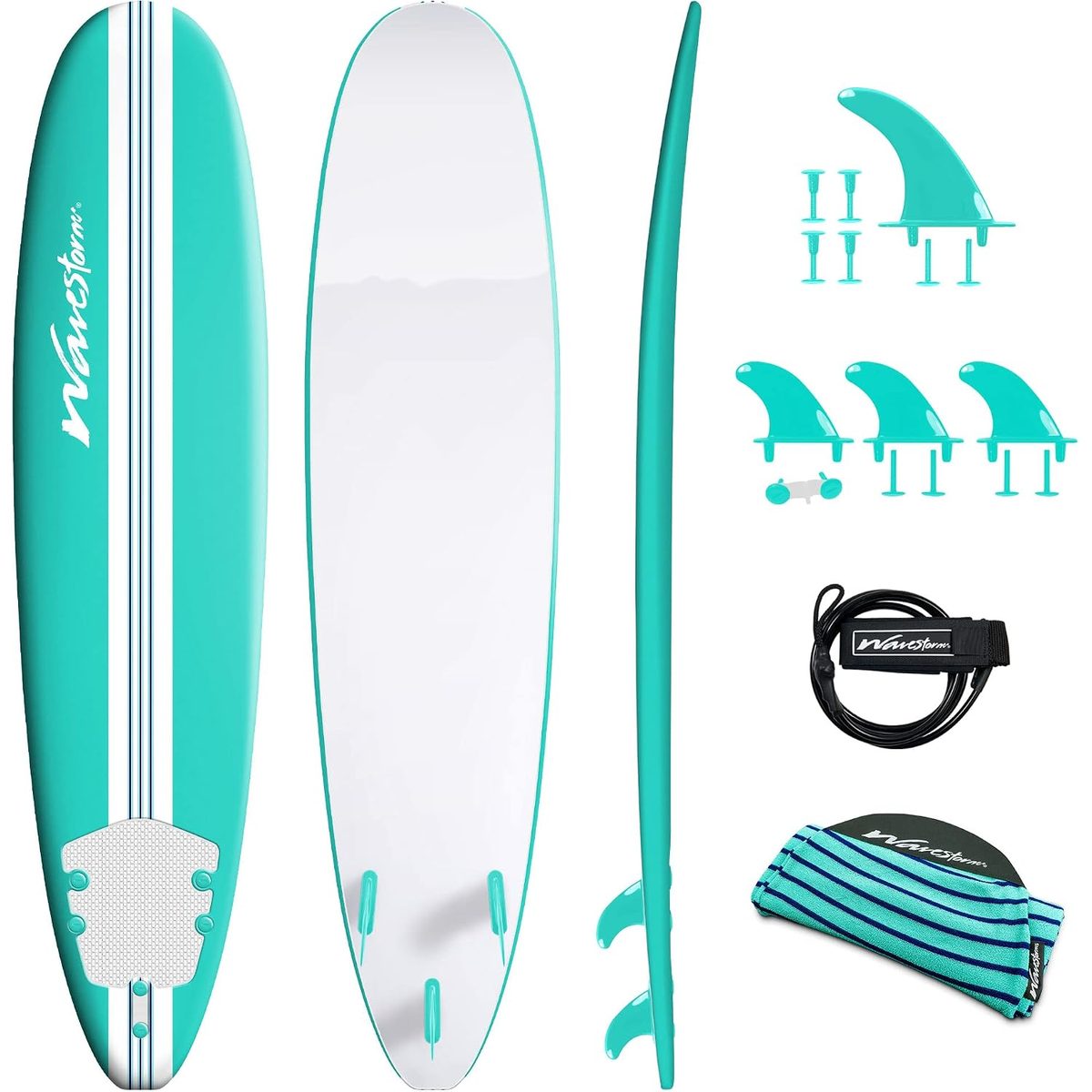 Wavestorm 8ft Premium Classic Longboard